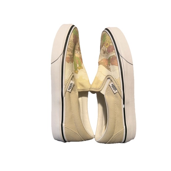 Vans Classic Slip On Desert Vibe Western True White Sz 5.5 Men / 7 Women - Picture 6 of 8
